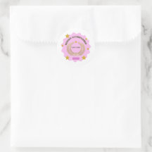 Pink Military Sticker — Mission Accomplished Girl