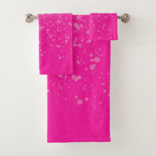 Pink Minimalism  Bath Towel Set
