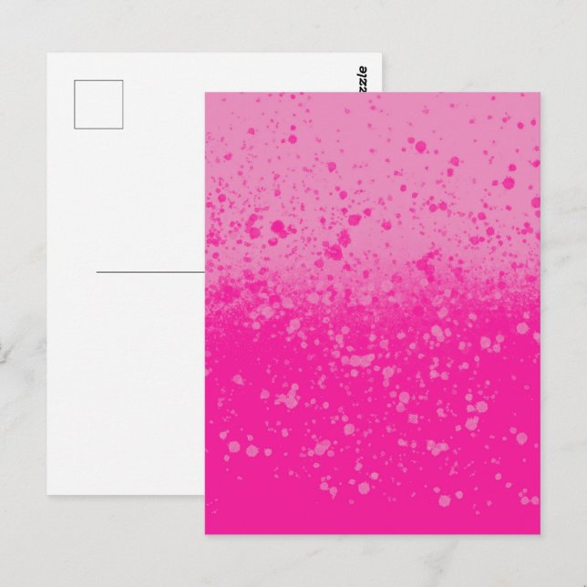 Pink Minimalism  Postcard (Front/Back)
