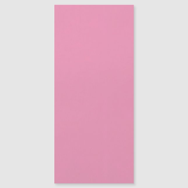 Pink Minimalist Magnetic Card | Soft Luxury (Front)