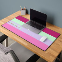 Pink Mint Green Purple Stripes Pattern Name
