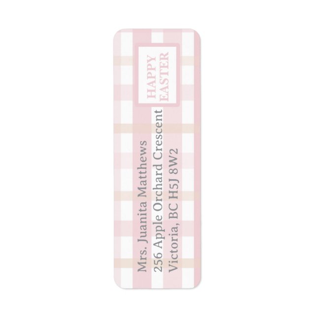 Pink Mix Plaid (Front)