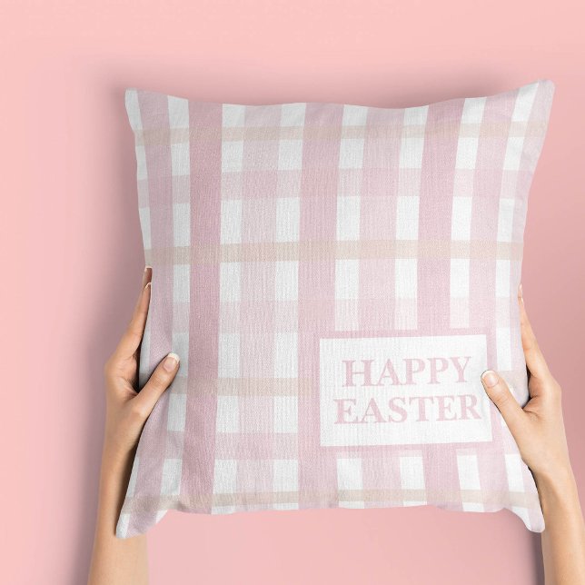 Pink Mix Plaid Cushion (Creator Uploaded)