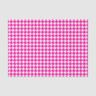 Pink Modern Houndstooth at Emporiomoffa Tissue Paper