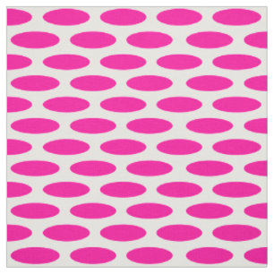 Pink Modern Oval at Emporiomoffa Fabric