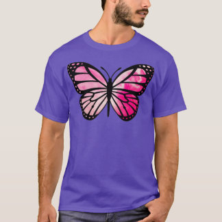 Pink monarch butterfly colorful butterfly Monarch T-Shirt