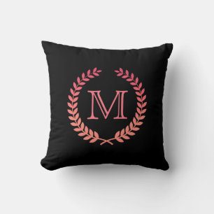 Pink Monogram Cushion