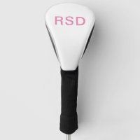 Pink Monogram Initial Custom