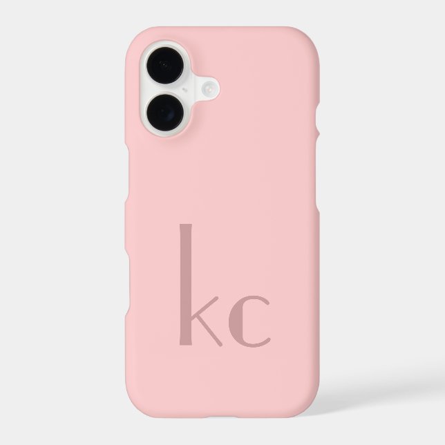 Pink monogram typogtaphy (Back)