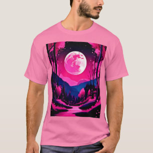Pink Moon Fantasy T-Shirt