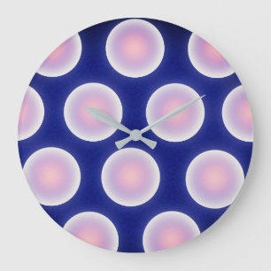 Pink Moon Wall Clock