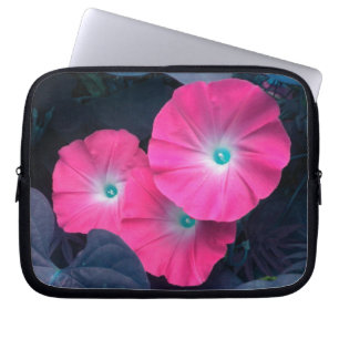 Pink Morning Glories Laptop Sleeve