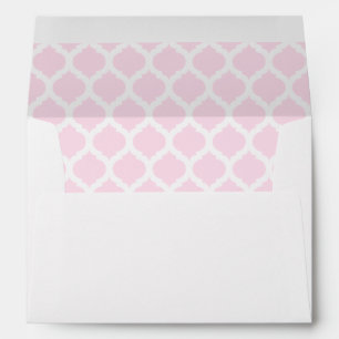 Pink Moroccan Pattern A7 Envelopes