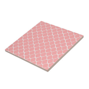 Pink Moroccan Style Tile