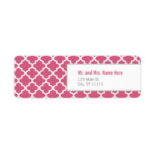 Pink Moroccan Tiles