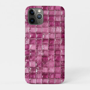 Pink mosaic pattern Case-Mate iPhone case