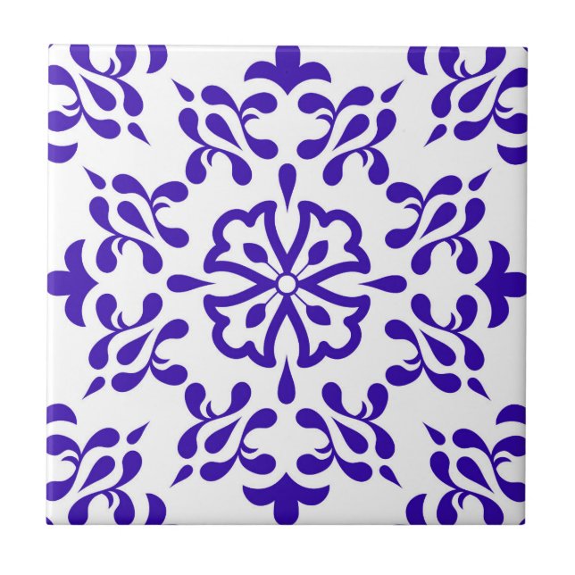 Pink Mosaic Portuguese Mediterranean  Tile (Front)