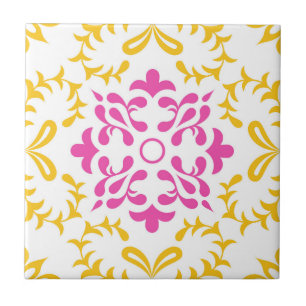 Pink Mosaic Portuguese Mediterranean Tile