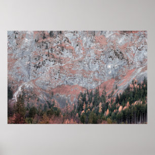 Pink Mountain Blues Poster