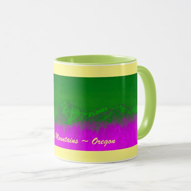 Pink Mountain Valley Cup (Front Right)