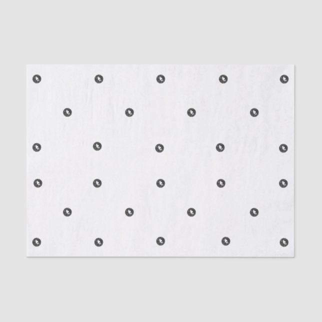 Pink MUA Tissue Paper (Front)