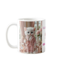 Pink Mug  - Glam Meow Lola