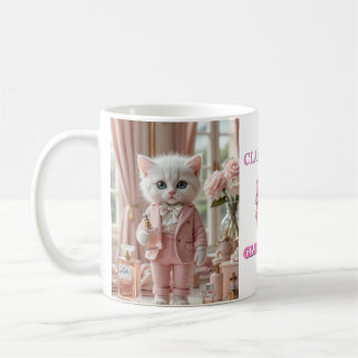 Pink Mug  - Glam Meow Lola