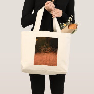 Pink Muhly Jeju-do South Korea Large Tote Bag