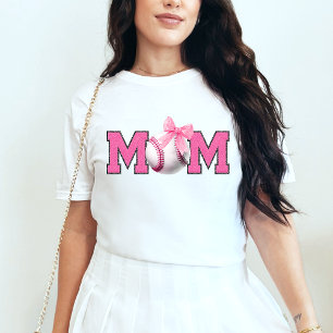 Pink Mum Baseball T-Shirt