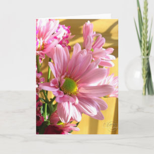 Pink Mum Greeting Card