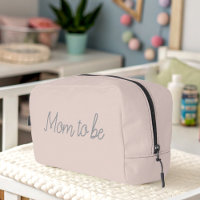 Pink Mum to be Toiletry Bag