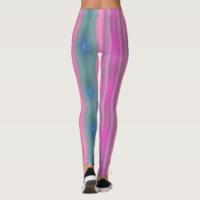 Pink Music Leggings (Back)