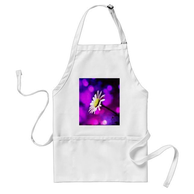 Pink N Amethyst Daisy Standard Apron (Front)