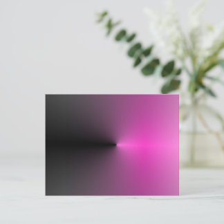 Pink-n-Black Point Postcard