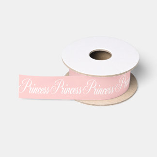 Pink-n-White Princess Coordinating Satin Ribbon