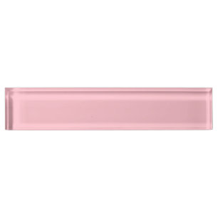 Pink Nameplate