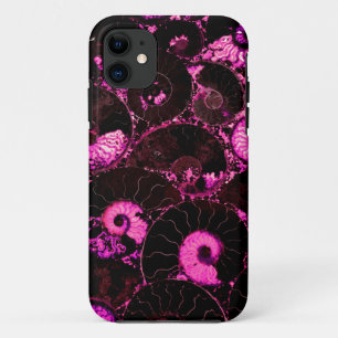 Pink Nautilus fossil shell pattern  Case-Mate iPhone Case