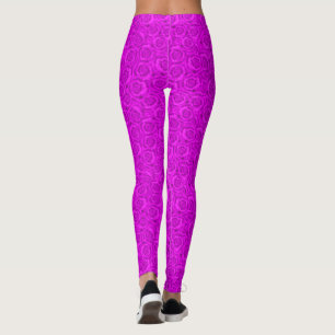 Pink neon leggings