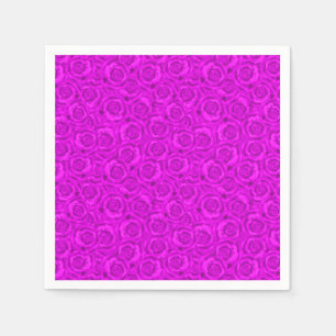 Pink neon napkin