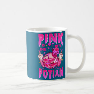 Pink New Potion Halloween Breast Illustration Coffee Mug