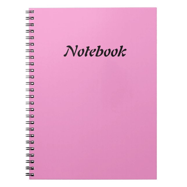 pink notebook (Front)