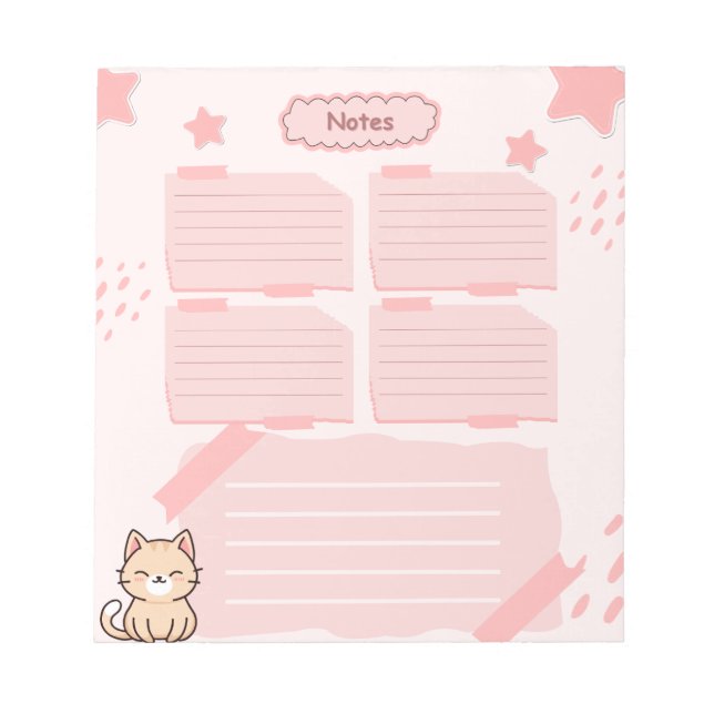 Pink Notepad  (Front)