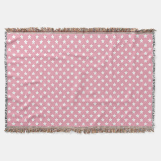 Pink Nursey Decor Throw Blanket