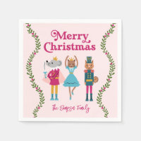 Pink Nutcracker Ballet Christmas