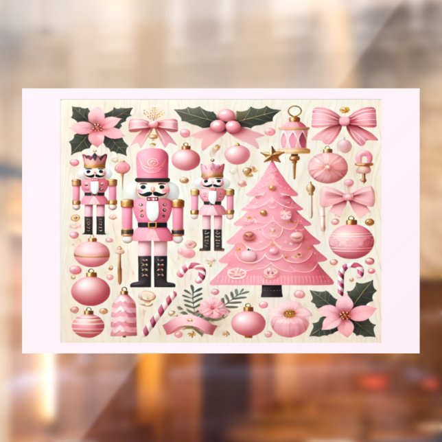 Pink Nutcracker Christmas Tree  (Sheet 2)