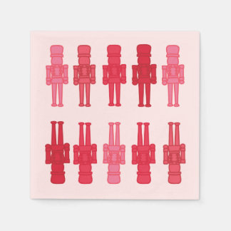 Pink Nutcracker Cocktail Napkin