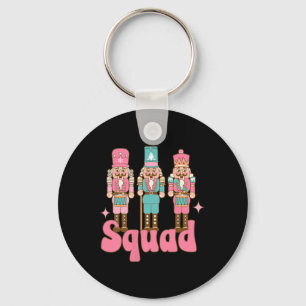 Pink Nutcracker Squad In My Nutcracker Era Christm Key Ring