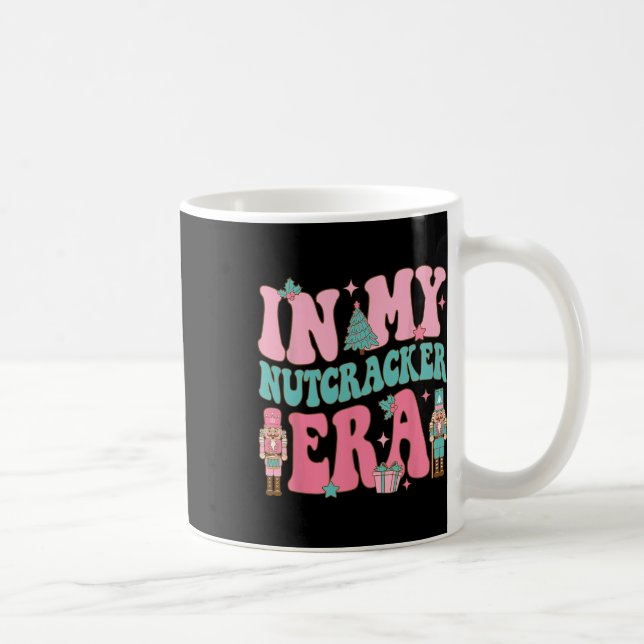 Pink nutcracker squad in my nutcracker era pink ch coffee mug (Right)