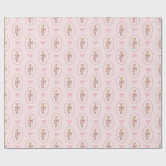 Pink Nutcracker Wrapping Paper