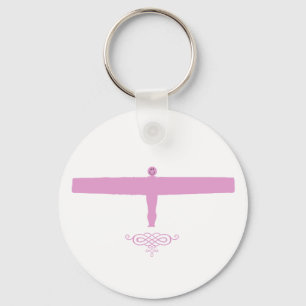 pink of the north key ring